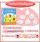 Summer Paint Your Own Fruits Painting Kit, 13 PCS Crafts Set for Kids, STEAM Project Creative Activity DIY Toys with 6 Figurines, 6 Paint Pots, 1 Brush